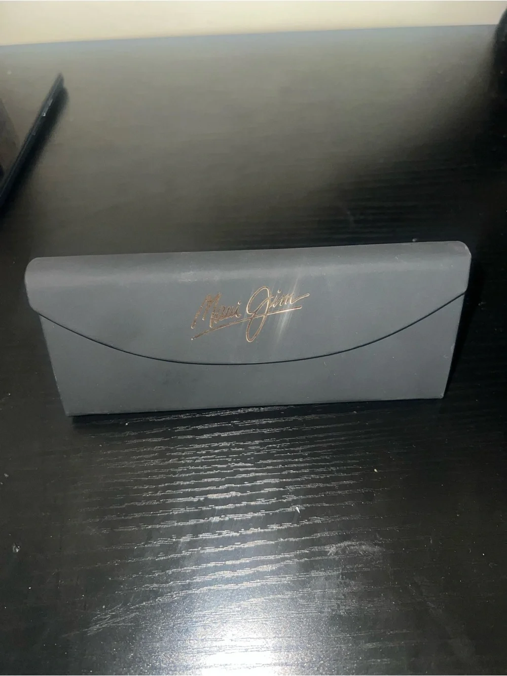 Maui Jim Black Frame Sunglasses with Brown Gradient Lenses